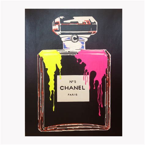 chanel painting canvas